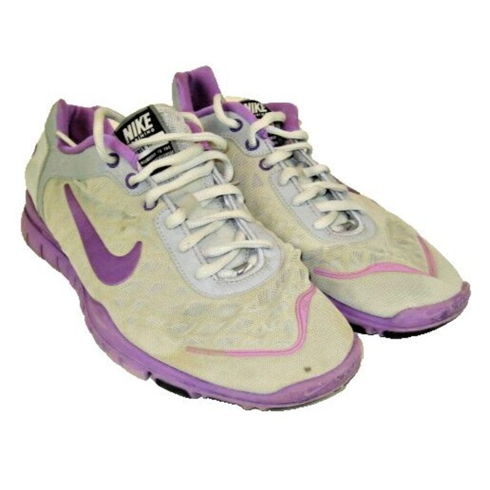 Womens Nike Free TR Luxe 2.0 Training Running Shoes Gray/Purple sz 8
